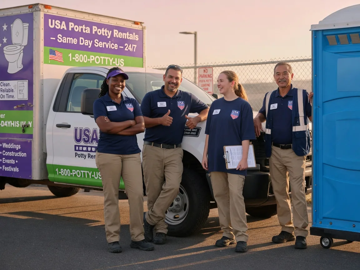 Porta Potty Rental company in Drayden, MD